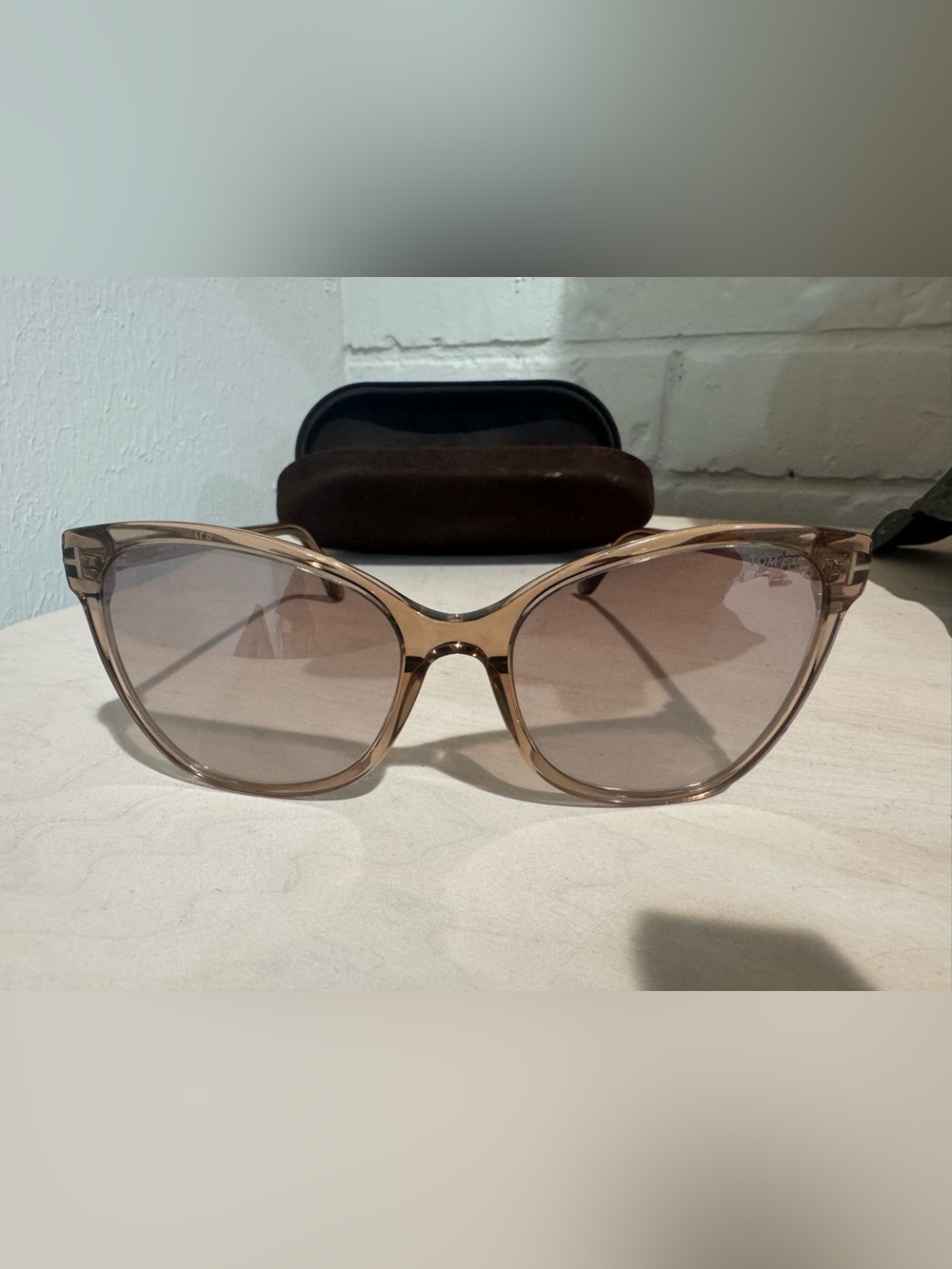 Tom Ford Women's Oversized Sunglasses - Brown
